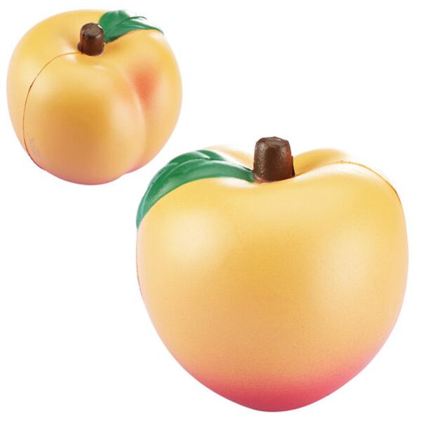 Peach Shape Stress Ball Thumbnail