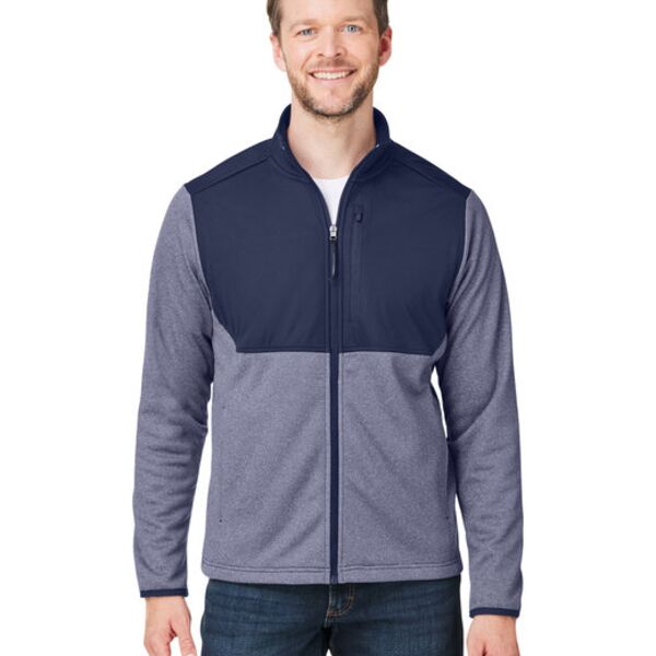 Men's Venture Heathered Stripe Hybrid Jacket Thumbnail