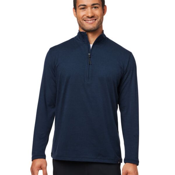 Men's Marbled Jersey Fairway Quarter-Zip Thumbnail
