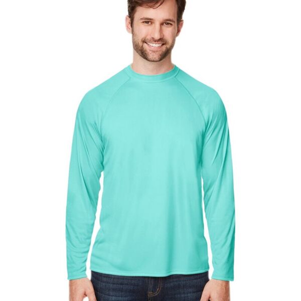 Unisex Ultra UVP™ Marina Raglan Long Sleeve T-Shirt Thumbnail