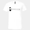 Unisex Jersey Short-Sleeve V-Neck T-Shirt Thumbnail