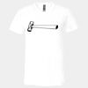 Unisex Jersey Short-Sleeve V-Neck T-Shirt Thumbnail