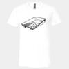 Unisex Jersey Short-Sleeve V-Neck T-Shirt Thumbnail