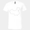 Unisex Jersey Short-Sleeve V-Neck T-Shirt Thumbnail