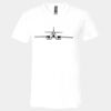 Unisex Jersey Short-Sleeve V-Neck T-Shirt Thumbnail