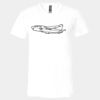 Unisex Jersey Short-Sleeve V-Neck T-Shirt Thumbnail