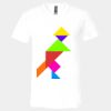 Unisex Jersey Short-Sleeve V-Neck T-Shirt Thumbnail