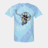 Multi-Color Spiral Tie-Dyed T-Shirt Thumbnail