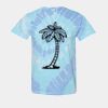 Multi-Color Spiral Tie-Dyed T-Shirt Thumbnail