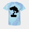 Multi-Color Spiral Tie-Dyed T-Shirt Thumbnail