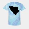 Multi-Color Spiral Tie-Dyed T-Shirt Thumbnail