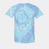 Multi-Color Spiral Tie-Dyed T-Shirt Thumbnail