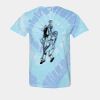 Multi-Color Spiral Tie-Dyed T-Shirt Thumbnail