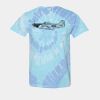 Multi-Color Spiral Tie-Dyed T-Shirt Thumbnail