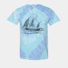 Multi-Color Spiral Tie-Dyed T-Shirt Thumbnail