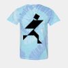 Multi-Color Spiral Tie-Dyed T-Shirt Thumbnail