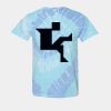 Multi-Color Spiral Tie-Dyed T-Shirt Thumbnail