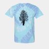 Multi-Color Spiral Tie-Dyed T-Shirt Thumbnail