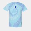 Multi-Color Spiral Tie-Dyed T-Shirt Thumbnail