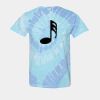 Multi-Color Spiral Tie-Dyed T-Shirt Thumbnail