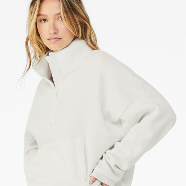 Women’s Sponge Fleece Half Zip Pullover Thumbnail