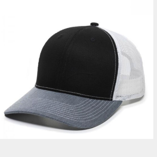 12 Trucker Style Caps with Embroidered Logo Thumbnail